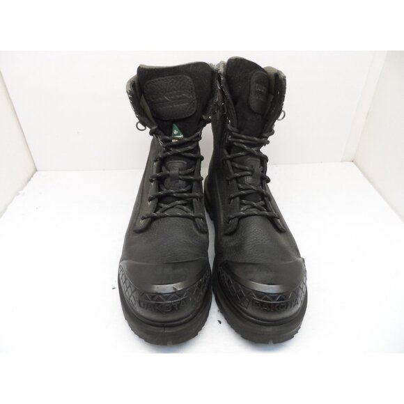 Dakota Men's 8" 529 HD3 Steel Toe SP Injected Welt Boots Black/Black Size 11M - Picture 10 of 11